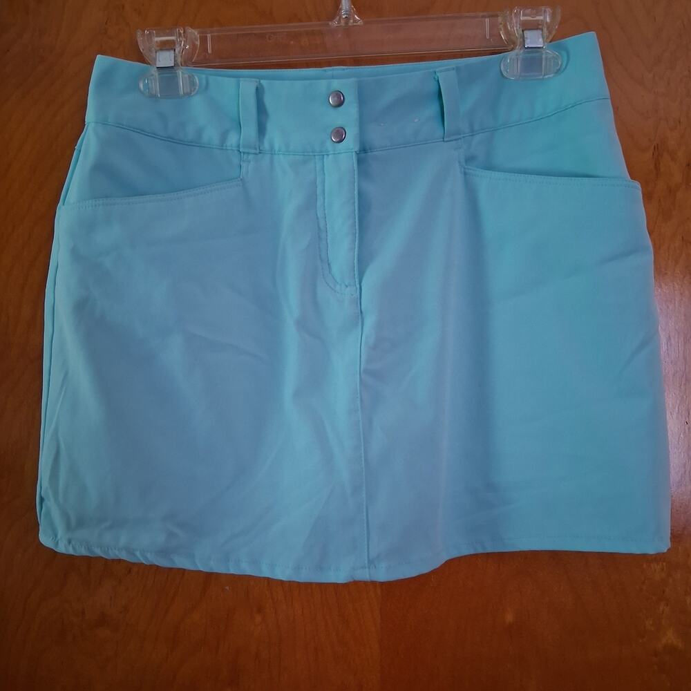 Adidas Climacool Women's Green Activewear Golf Tennis Skort Size 2 EUC